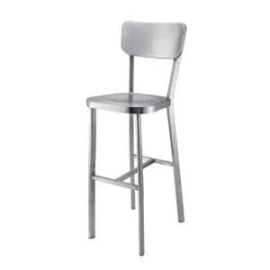 등받이 홈바 의자 인테리어 바텐 카페 홈바의자 스테인레스