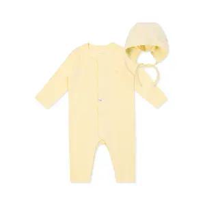 [롯데백화점]오가닉맘 알레옐로긴소우주복모자세트 MLSPQE05