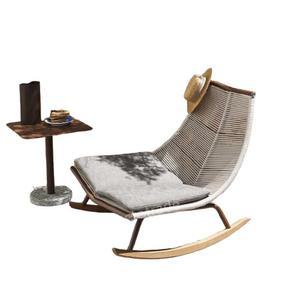 흔들 의자 수유 포토존 스윙체어 가능 1인용 쇼파 암체어 원룸 나무 베란다 조절