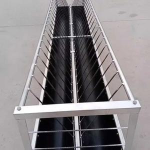 염소 먹이통 사료통 길이1 5m 두꺼운 고급스럽고 방청 도금 공급기 방지 배식통