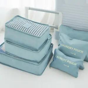 여행용 캐리어 수납 정리 파우치 6종 보조파우치 세트 xuy6+4Zud