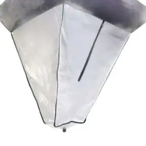 천장형 에어컨 세척비닐 시스템 크리닝 투명 청소 꼬깔형 물받이 가대