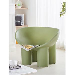 야외 플라스틱 소파 귀여운 거실 침대 테라스 고정 비치의자 루프탑 레트로 단독 파라솔