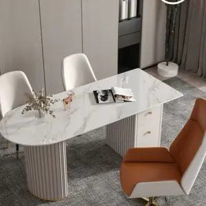 병원 상담책상 대리석 테이블 피부과 사무실 학원