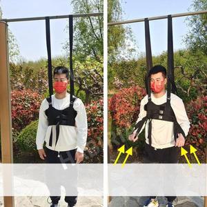 허리 어깨 요가 조끼 허리등 신체 척추스트레칭기구 매달리기 매다는 보호벨트 새우등