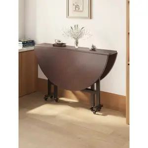 원형 접이식 식탁 접이식식탁 가정용 이동식 대형 소형 책상