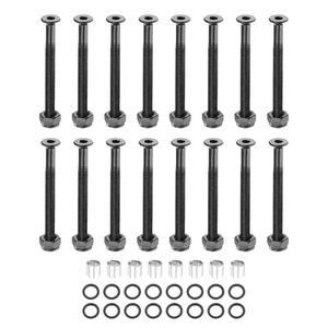 파티킬 스케이트보드 하드웨어 키트, 책상 장착 트럭 나사 16개 액슬 와셔 스페이서 너트 휠용