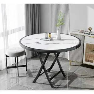 접이식 확장형 카페 원형 공간활용 폴딩 거실 테이블 탁자