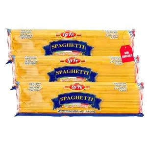 라페 스파게티 파스타 16온스 - 3팩 농축되지 않은 세몰리나 밀 이탈리안 콜레스테롤 및 나트륨 프리 면