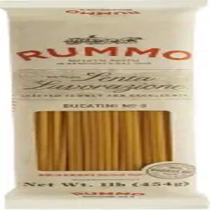 룸모 부카티니 파스타 N.6 - 면 드라이 듀럼 밀 세몰리나 브론즈 컷 이탈리아에서 수입 16온스(1팩)