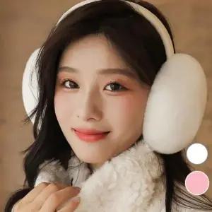 골프귀마개 보송보송 솜사탕 귀마개 이어워머 이어머프 털귀마개 왕귀마개