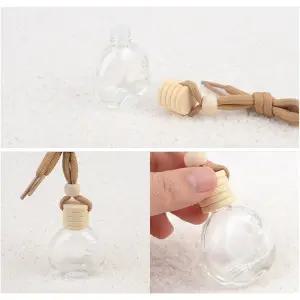 미니 디퓨저용 공병 용기 원형 10ml 3개 차량용 심플 디퓨저유리병