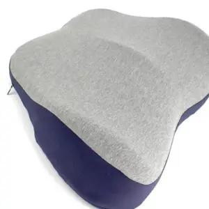 직장인 등받이 의자 허리쿠션 고정끈 커버분리 베개