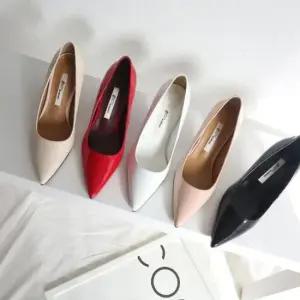 니트구두 애나멜 펌프스 스틸레토 정장구두 데일리 봄신발