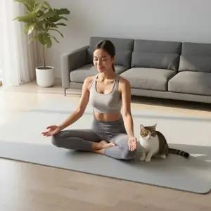 아리프 초대형 TPE 자이언트 요가매트 122cm 필라테스