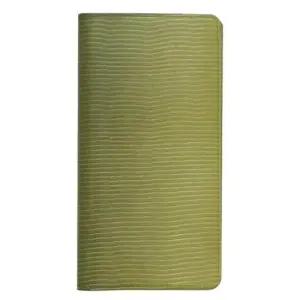 위클리플래너 웍스 가죽수첩 커버 플래너+속지 칸브리오 그린-포켓