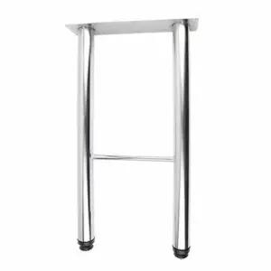 철제프레임 사무실 가구 H형 테이블 식탁 책상 높이 조절 다리