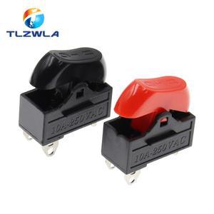 4PCS 10A 250VAC 헤어 드라이어 스위치, 로커 3 위치 ON OFF 보트