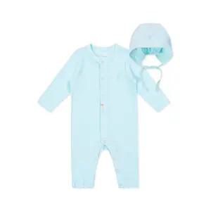 [롯데백화점]오가닉맘 알레민트긴소우주복모자세트 MLSPQE01