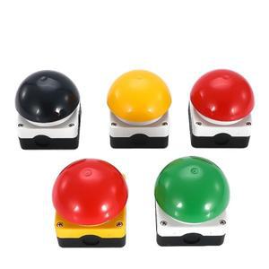 페달 스위치 IP67 방수 응답기 ACDC 비상 정지 버튼 핸들 풋 푸시 셀프 리셋 잠김 NONC 시작 접촉기