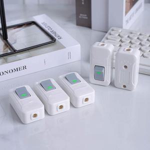 1PCS 보트 모양 스위치 작은 로커 버튼 배선 흰색 손 핀치 침대 옆 소형 기기 푸시 818