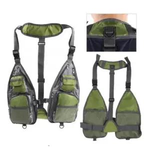 게임베스트 낚시조끼 플로팅 MESH형 멀티조끼 GR