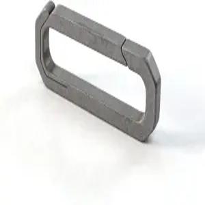 WANERSEN EDC 티타늄 카라비너 클립 다기능 키 체인 퀵 릴리스 홀더 야외 도구