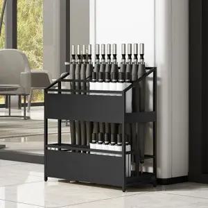 대용량 사무실 우산꽂이 거치대 철제 고급 호텔 로비 카페