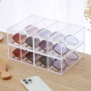 선글라스 안경 보관함 투명 안경집 케이스 가방키링