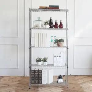 진열장 리빙메탈랙선반 450 5단