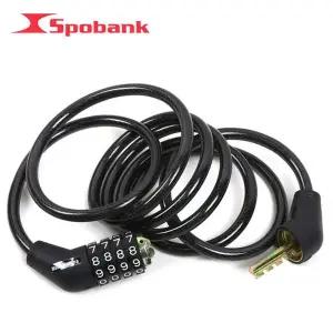 [골드스마일]오토바이자전거 겸용도난방지자물쇠 번호키15x900mm