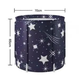 욕실용품 휴대용 접이식 원형 욕조 욕실욕조 이동식욕조 홈욕조