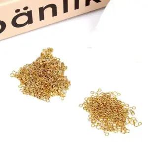 의류 후크버클 100개입- 금색