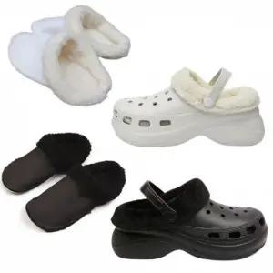 샌들슬리퍼 방한 내피털 크로스오버 보온슬리퍼