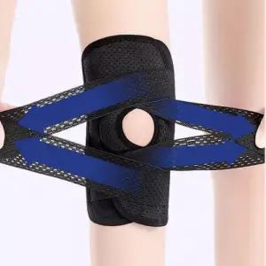 이중 V스트랩 무릎보호 실리콘 패드 2p 무릎용보호대