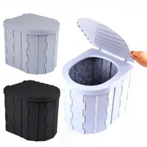 간편휴대 폴딩 타원형 변기 전용비닐 24장세트