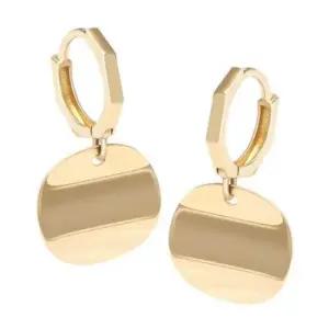 골드귀걸이 GOLD 코인 드롭 원터치 금 귀걸이 14K