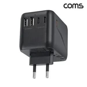 멀티충전어댑터 COMS 여행용 멀티 PD충전 어댑터 USB+타입C PPS지원