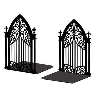 선반용 피코블루 메탈 북엔드, 사무실, 책상, 선반, 방 5.3