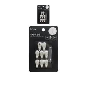 물건거는후크 못 없이 최대 액자를 걸 수 있는 벽 후크 16입 6kg