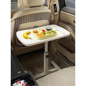 뒷좌석테이블 자동차트레이 책상 간이탁자 따뜻한 차량용식탁 화이트 자동차 식사