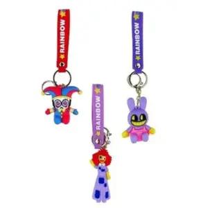 실리콘 키링 7종 7개 유아가방악세사리 가방악세사리