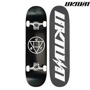 언노운 80.5cm 클래식로고 스탠다드 스케이트보드 블랙