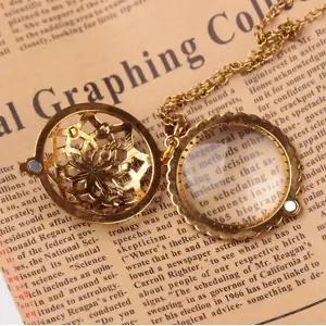 목걸이 레트로 앤틱 노안용 지르코니아 돋보기 겸용 노인