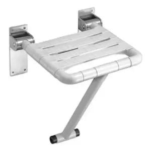 노인용 벽걸이 스테인리스 접이식 샤워 보조의자