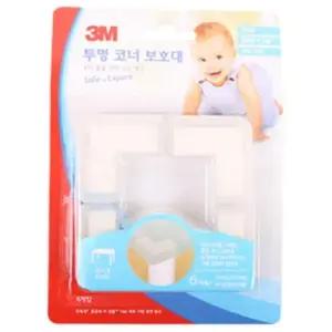 모서리 3M 투명코너보호대4P