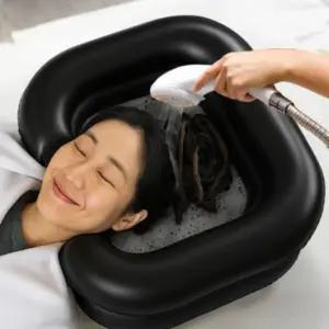 세발 입원 휴대용 노인 목욕보조 간병 샴푸베드 2컬러