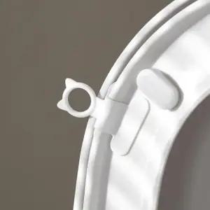 변기손잡이 실리콘 화장실 위생 변기 손잡이 시트 귀여운