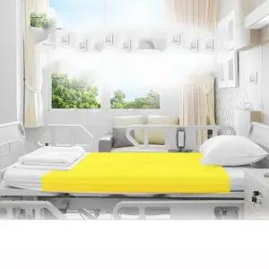 침대 방수시트-고급형 삶는 노랑 환자용시트 병원 병원용품