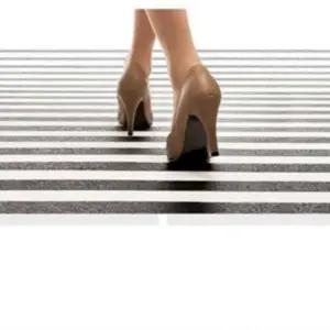 2.5cm 3M미끄럼방지테이프 실내외겸용 회색 계단 안전 경사